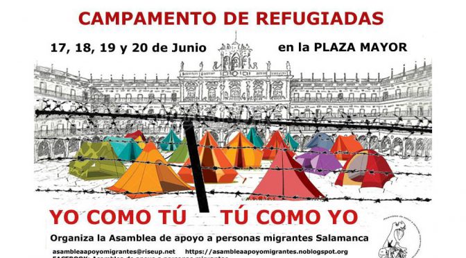 Próximo evento: «Campamento de refugiadas»